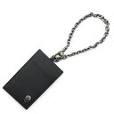 【新品・未使用品】ブルガリ BVLGARI セルペンティ フォーエバー チェーン付き カードケース 名刺入れ 定期入れ パスケース カーフスキン レザー ブラッ...