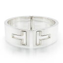【中古】ティファニー TIFFANY&Co. T カットアウト カフ バングル ブレスレット SV925 シルバー