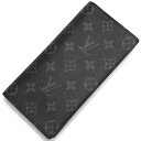 【中古】ルイ ヴィトン LOUIS VUITTON ポルトフォイユ プラザ 二つ折り 長財布 モノグラムエクリプス ブラック シルバー金具 M61697
