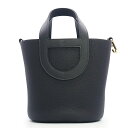 【未使用 展示品】エルメス HERMES イン ザ ループ 18 ハンドバッグ トリヨンクレマンス ヴォースイフト レザー キャバン ダークネイビー ゴールド金具 B刻印 箱付