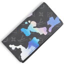 【新品・未使用品】ルイ ヴィトン LOUIS VUITTON ルーム ウィズ ア ビュー ポルトフォイユ ブラザ 二つ折り長財布 モノグラムエクリプス ノワール シルバー金具 M81752 箱付(4)