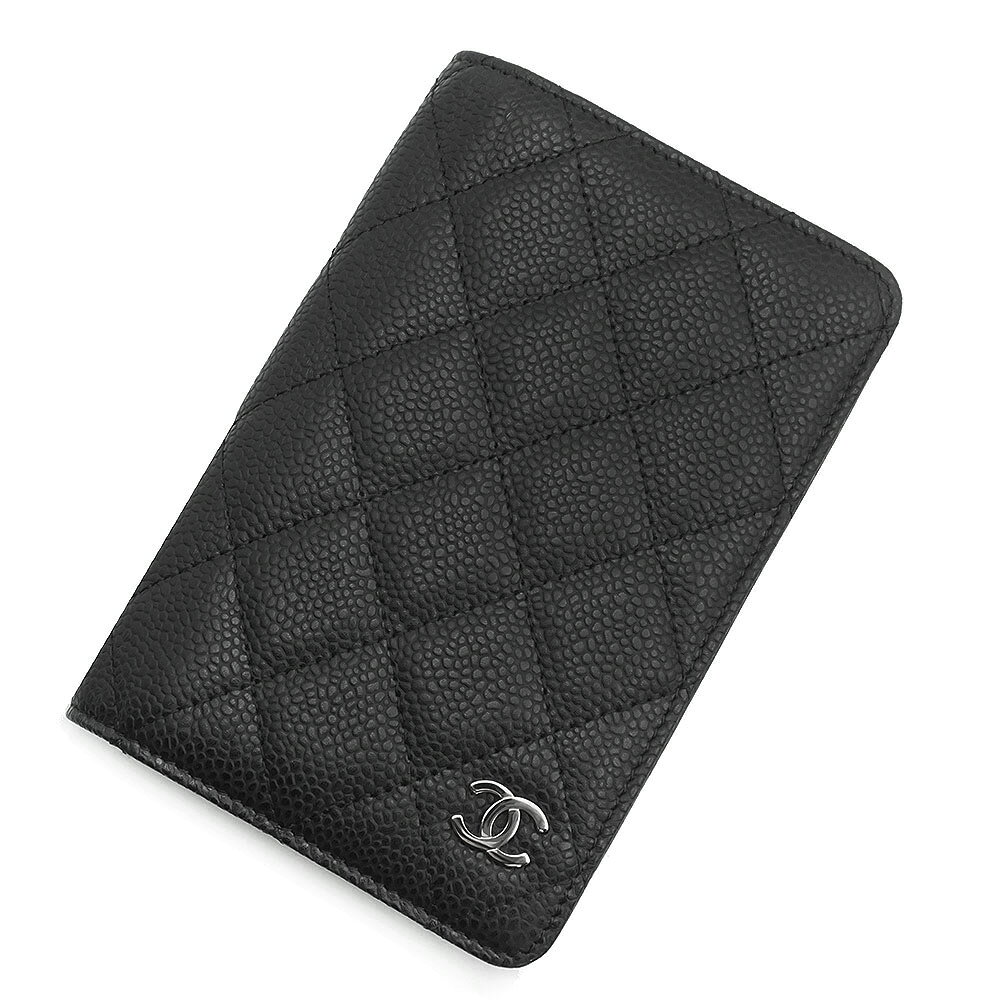 CHANEL 手帳 中古・古着通販】CHANEL (シャネル) 手帳カバー ブラック｜ブランド