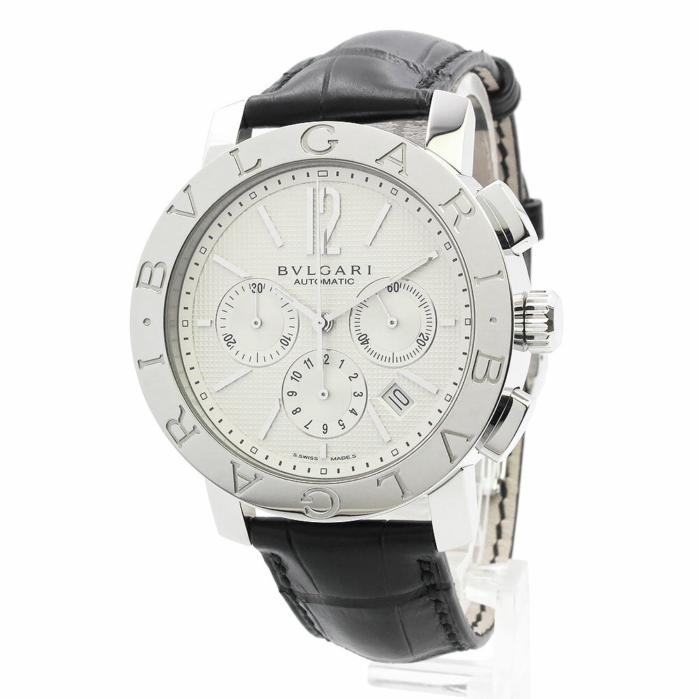 【未使用　展示品】BVLGARI ブルガリ BB42WSLDCH ブルガリ ブルガリ クロノグラフ  ...