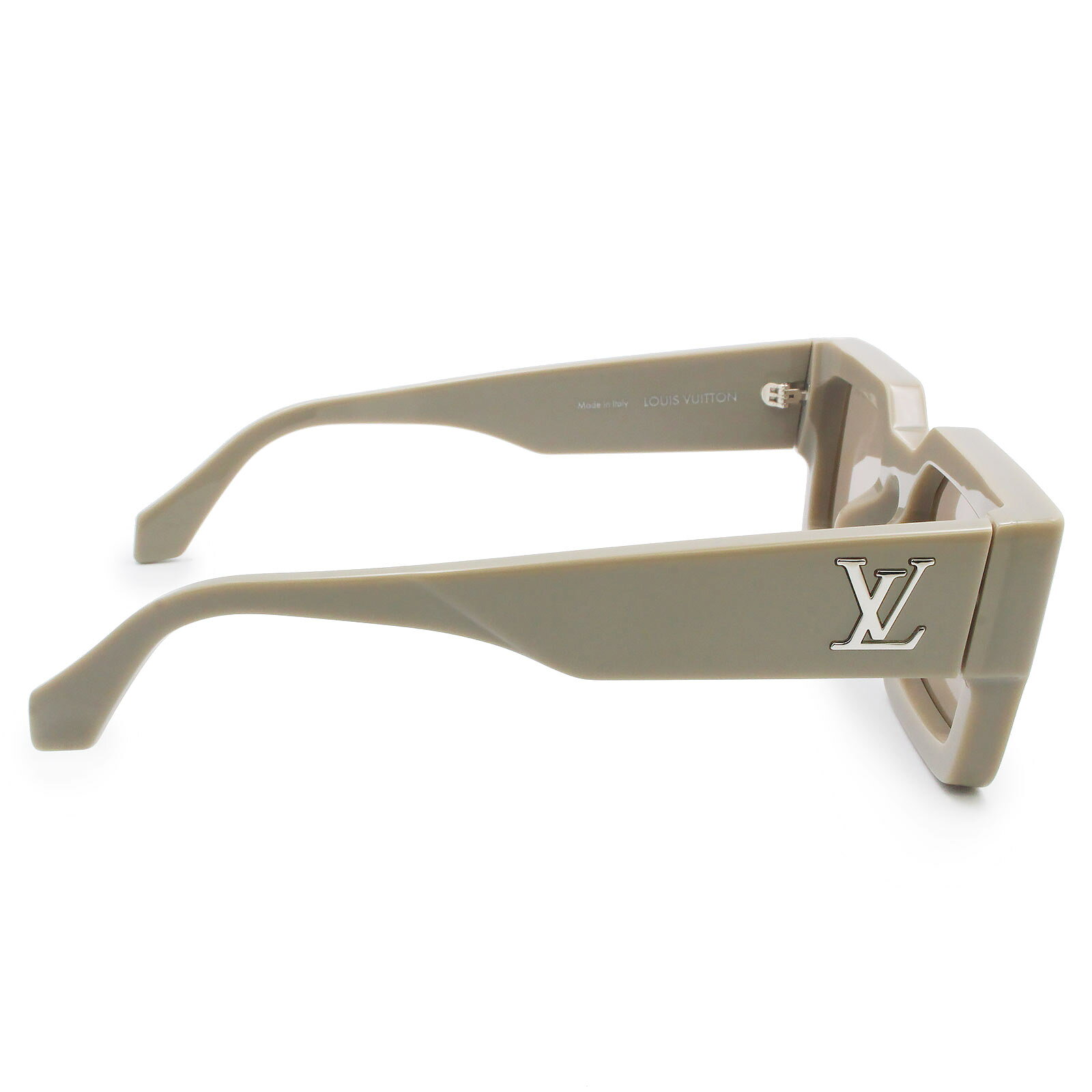 【美品】LOUIS VUITTON ルイ ヴィトン Z2701E LVクラッシュスクエア アセテート ベ...