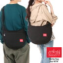 Manhattan Portage マンハッタンポーテージ ショルダーバッグ メンズ レディース 黒 MP6056 Top Zipper Nolita Bag A4 大きめ カジュアル コーデュラナイロン 送料無料