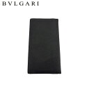 ブルガリ 長札入れ 札入れ メンズ クラシコ ブラック レザー BVLGARI T22481