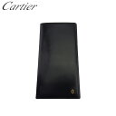 カルティエ 長札入れ 札入れ メンズ パシャ ブラック ゴールド レザー Cartier T22503