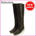 【スプリングセール】セレクション SELECTION ブーツ ロング レディース ♯22・1 2 ブラウン 【セレクション】 C747 【中古】