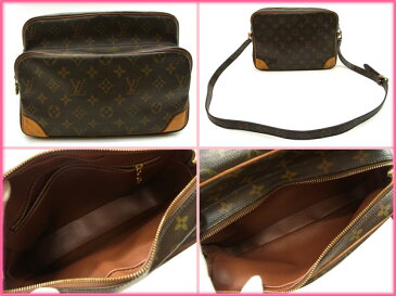 【中古】 ルイヴィトン Louis Vuitton ショルダーバッグ 斜め掛けショルダー ナイル モノグラム レディース メンズ ブラウン M45244クリスマス プレゼント バック ブランド 人気 収納 在庫一掃 1点物 兼用 男性 女性 良品 夏 M743