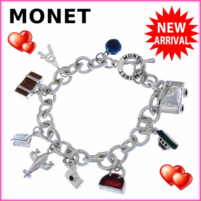 【スプリングセール30％OFF】モネ MONET ブレスレット アクセサリー レディース シルバー系 【モネ】 T14682 【中古】