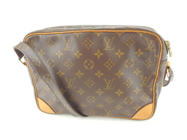 【中古】 ルイヴィトン ショルダーバッグ 斜めがけショルダー ナイル モノグラム ブラウン モノグラムキャンバス Louis Vuitton バッグ バック 肩掛け 収納 ブランド ブランドバッグ 人気 贈り物 迅速発送 在庫処分 男性 女性 良品 夏 1点物 T14760