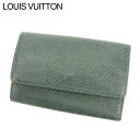 【春の大感謝祭 30％OFF】ルイ ヴィトン キーケース 6連キーケース ミュルティクレ6 タイガ グリーン タイガレザー LOUIS VUITTON 【ルイ・ヴィトン】 b1005s 【中古】