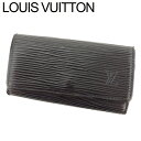 【スプリングセール】ルイ ヴィトン キーケース 4連キーケース ミュルティクレ4 エピ ブラック エピレザー Louis Vuitton 【ルイ・ヴィトン】 t...