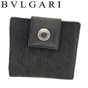 【スプリングセール】ブルガリ 二つ折り 財布 コンパクト 財布 ロゴマニア ブラック レザー BVLGARI 二つ折りサイフ 財布 サイフ 収納ブランド財布 ユニセックス 小物 【ブルガリ】 T8447 【中古】(4)