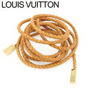 【春の大感謝祭 30％OFF】ルイ ヴィトン Louis Vuitton ベルト レディース サンチュールVVNトレセ ベージュ ゴールド レザー×ゴールド金具 【ルイ・ヴィトン】 T8010 【中古】