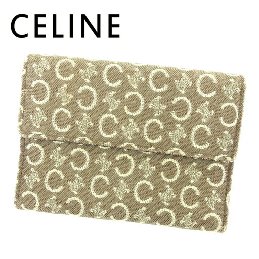 【スプリングセール】セリーヌ 三つ折り 財布 二つ折り 財布 Cブラゾン ベージュ ブラウン キャンバス×レザー CELINE 三つ折りサイフ サイフ 財布 折りタタミブランド 三つ折り財布財布 ユニセックス 小物 人気 男性 女性 【セリーヌ】 T6482 【中古】 【スプリングセール】セリーヌ 三つ折り 財布 二つ折り 財布 Cブラゾン ベージュ ブラウン キャンバス×レザー CELINE 三つ折りサイフ サイフ 財布 折りタタミブランド 三つ折り財布財布 ユニセックス 小物 人気 男性 女性 【セリーヌ】 T6482 【中古】