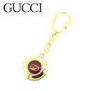 【春の大感謝祭 30％OFF】グッチ GUCCI キーホルダー キーリング レディース メンズ 可 ゴールド 【グッチ】 T6498 【中古】