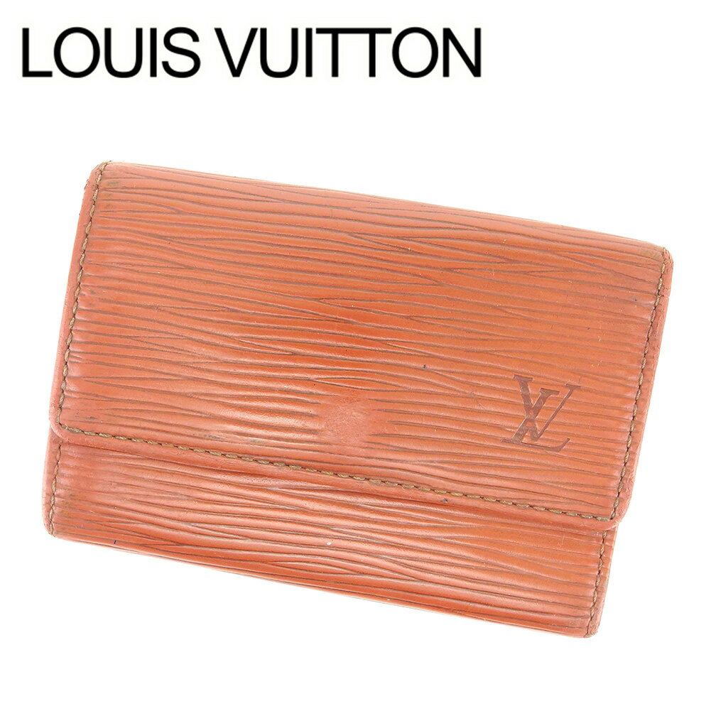 【スプリングセール30％OFF】ルイ ヴィトン LOUIS VUITTON キーケース 6連キーケース レディース メンズ 可 ミュルティクレ6 ブラウン エピレザ- 【ルイ・ヴィトン】 T6607 【中古】