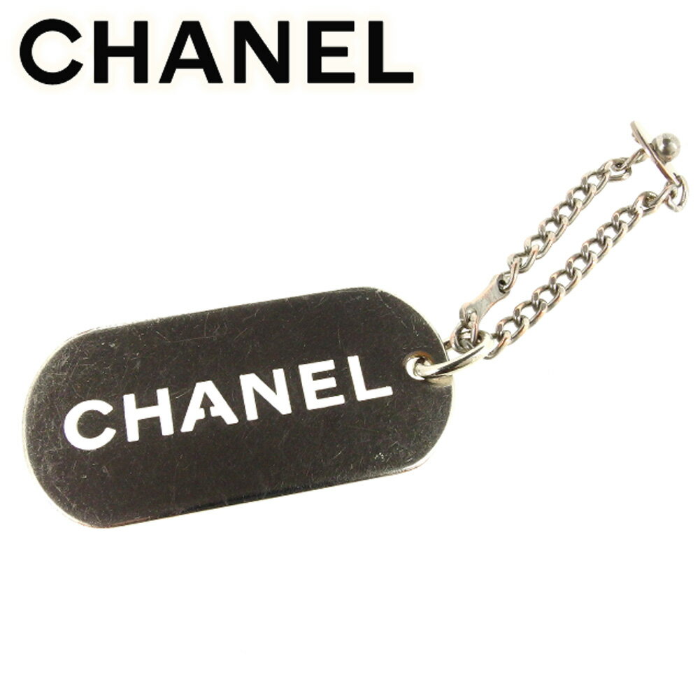 【スプリングセール30％OFF】シャネル CHANEL キーホルダー チャーム レディース メンズ 可 オールドシャネル シルバー シルバーメッキ 【シャネル】 T7135 【中古】