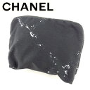 【スプリングセール30％OFF】シャネル CHANEL コインケース ケース 小銭入れ レディース メンズ 可 ブラック ホワイト 白 ナイロン 【シャネル】 T7174 【中古】