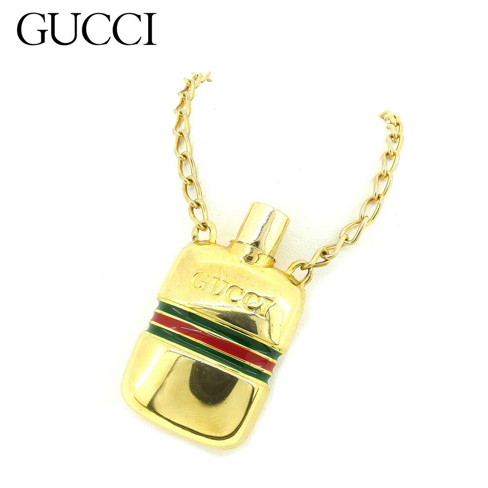 【スプリングセール30％OFF】グッチ ペンダント スピニング ネックレス ヴィンテージ シェリー ゴールド GP GUCCI 【グッチ】 t7669s 【中古】