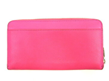 【中古】 ケイト スペード kate spade 長財布 ラウンドファスナー t15648_b