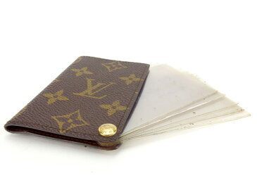 【中古】 ルイヴィトン LOUIS VUITTON 名刺入れ カードケース メンズ可 ポルトカルト クレディ プレッシオン ブラウン系 PVC×レザ- C2499