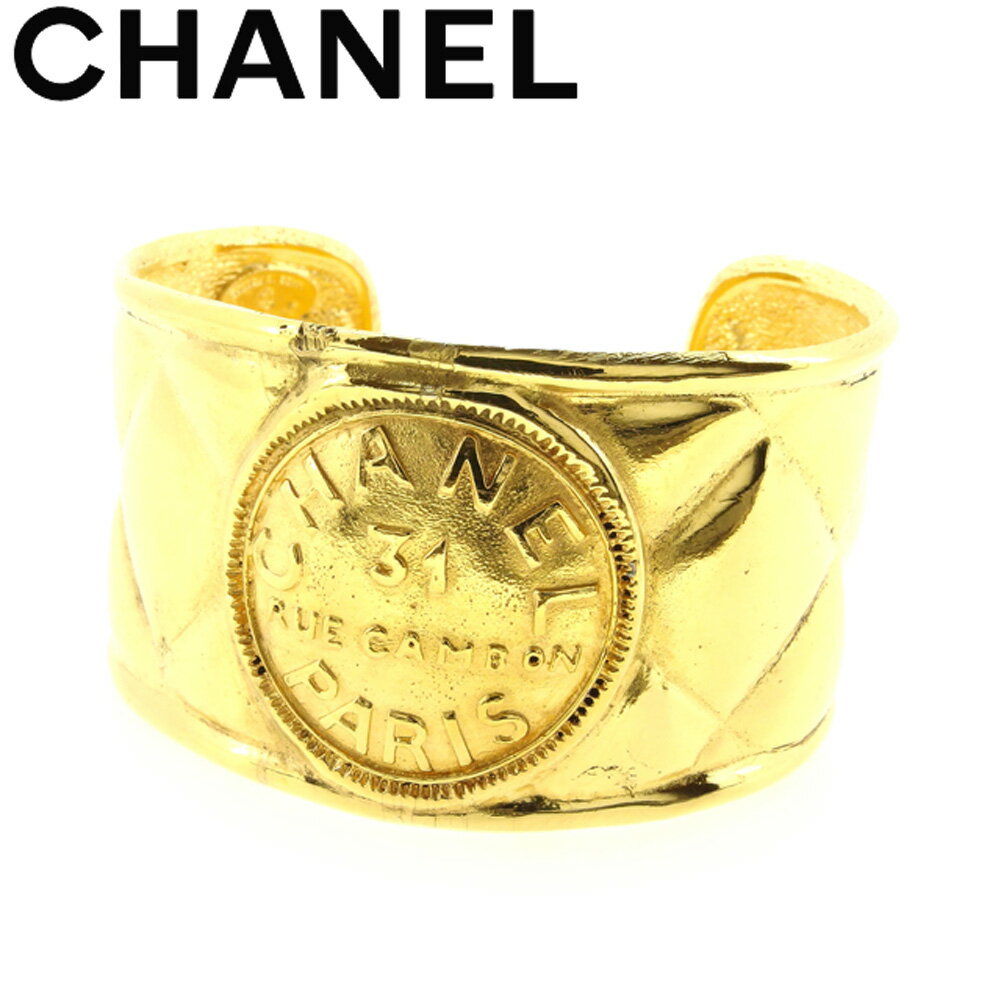 【スプリングセール30％OFF】シャネル CHANEL バングル アクセサリー レディース ゴールド 【シャネル】 P772 【中古】