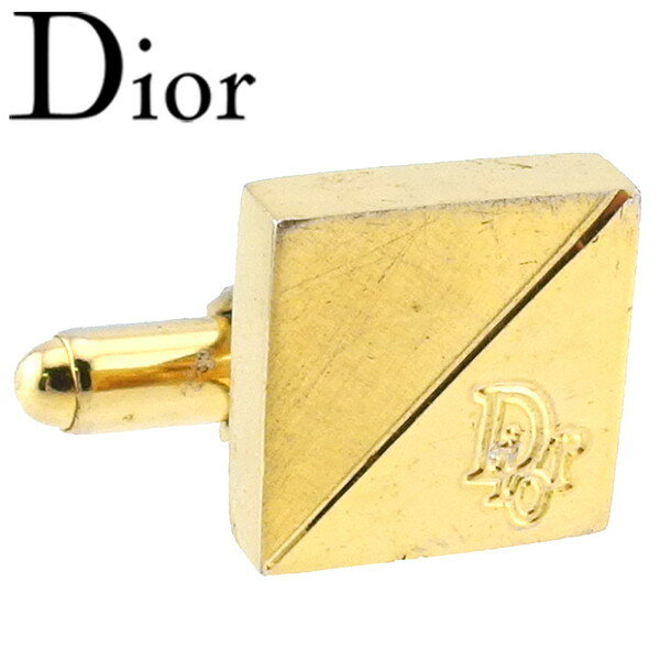 【楽天スーパーSALE 最大50%OFF】【中古】 クリスチャン ディオール カフス カフスボタン ゴールドメッキ Christian Dior T24041 ...
