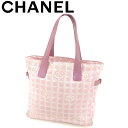 【春の大感謝祭 30％OFF】シャネル CHANEL トートバッグ バック ショルダーバッグ バック ニュートラベルライントートGM ニュートラベルライン レディース メンズ ピンク A15825クリスマス プレゼント バック 収納 兼用 【シャネル】 T8563 【中古】