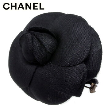 【中古】 シャネル コサージュ アクセサリー レディース カメリア ブラック CHANEL T16512