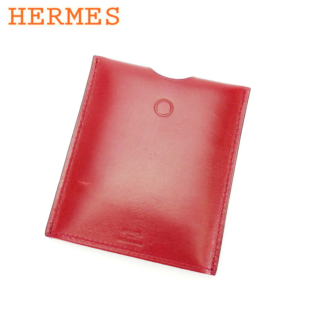 【スプリングセール30％OFF】エルメス HERMES 携帯ライト ポケットライト レディース メンズ ランプドポッシュ ボルドー レザー 【エルメス】 C3734 【中古】