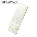 【スプリングセール】ティファニー マネークリップ レディース メンズ ロゴ シルバー シルバー925 Tiffany&Co. T20938 【中古】