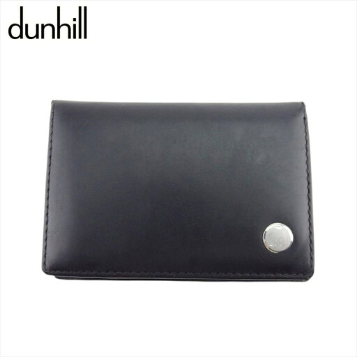 【スプリングセール】ダンヒル カードケース カードケース メンズ ブラック レザー dunhill T21709 ★ 【中古】 【スプリングセール】ダンヒル カードケース カードケース メンズ ブラック レザー dunhill T21709 ★ 【中古】
