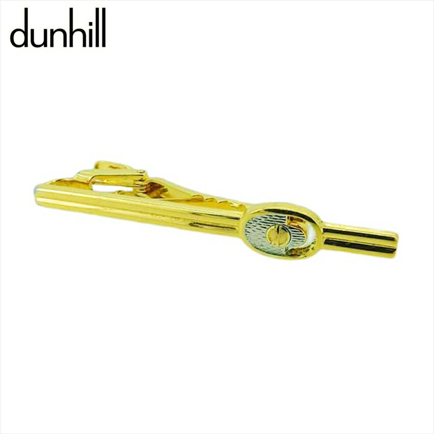 【スプリングセール30％OFF】ダンヒル ネクタイピン アクセサリー ゴールド×シルバー dunhill T21215 【中古】