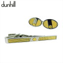 【スプリングセール】【中古】 ダンヒル タイピン&カフス タイピン&カフス シルバー×ゴールド dunhill T21557