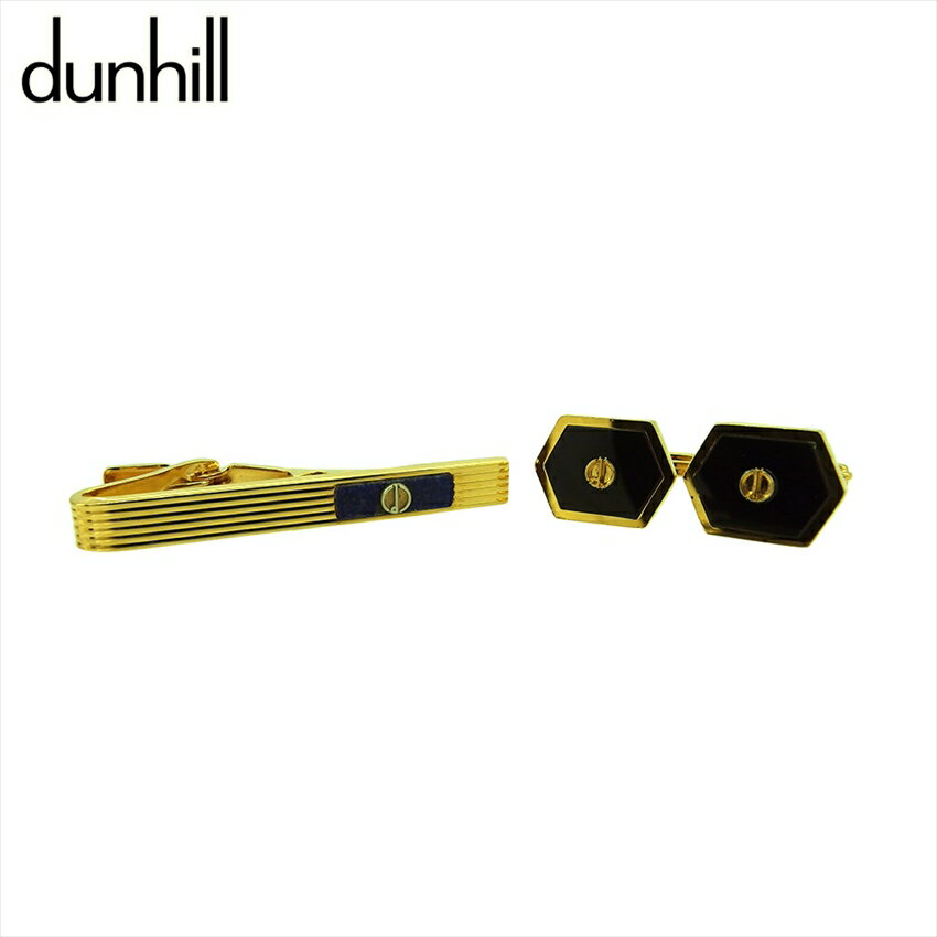 【楽天スーパーSALE 最大50%OFF】【中古】 ダンヒル カフス タイピン カフリンクス ネクタイピン メンズ dマーク スウィヴル式 ワニロ式 2アイテム...