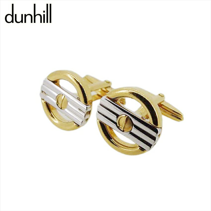 【楽天スーパーSALE 最大50%OFF】【中古】 アルフレッドダンヒル カフス カフス メンズ シルバー×ゴールド ALFRED DUNHILL E16995...