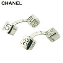 【春の大感謝祭 30％OFF】【中古】 シャネル カフス カフリンクス レディース メンズ クローバー シルバー シルバー925 CHANEL T19758