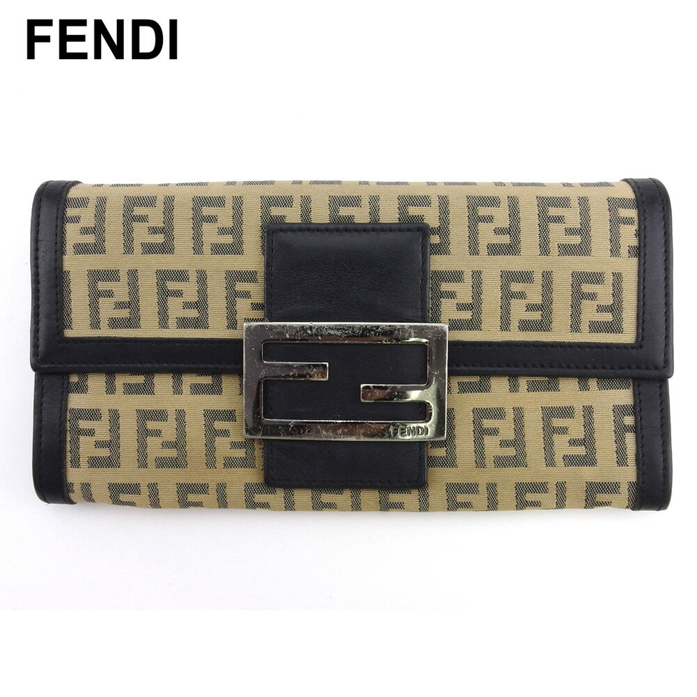 ڥץ󥰥30OFFۥեǥ Ĺ եʡդ  ǥ  å ١ ֥å Хߥ쥶 FENDI ڥեǥ T18211 š