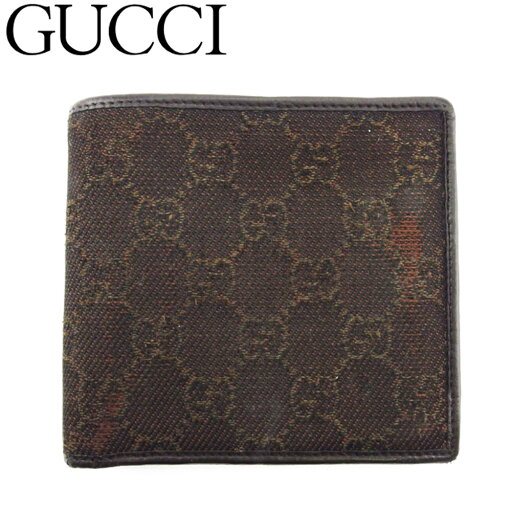 【スプリングセール】グッチ 二つ折り 財布 ミニ財布 メンズ GGキャンバス ブラウン ベージュ キャンバス×レザー GUCCI 【グッチ】 T18902 【中古】 【スプリングセール】グッチ 二つ折り 財布 ミニ財布 メンズ GGキャンバス ブラウン ベージュ キャンバス×レザー GUCCI 【グッチ】 T18902 【中古】