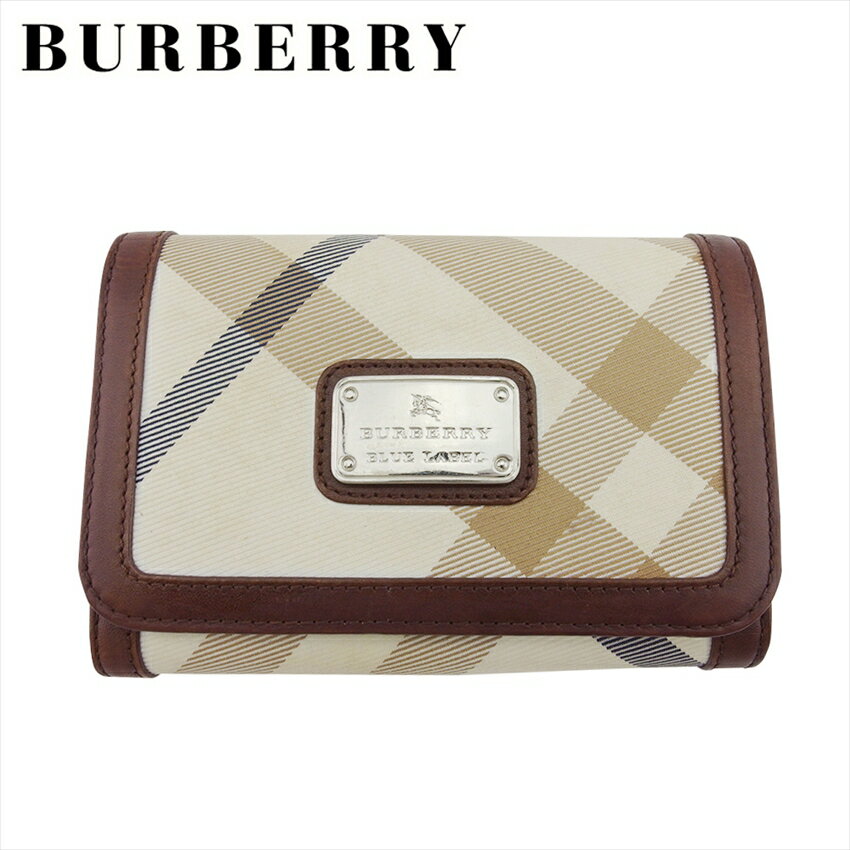 ڥץ󥰥30OFFۥСХ꡼ ֥롼졼٥ Lեʡ  Ĺ ǥ å ١ ֥饦 С Хߥ쥶 BURBERRY BLUE LABEL L3790 š