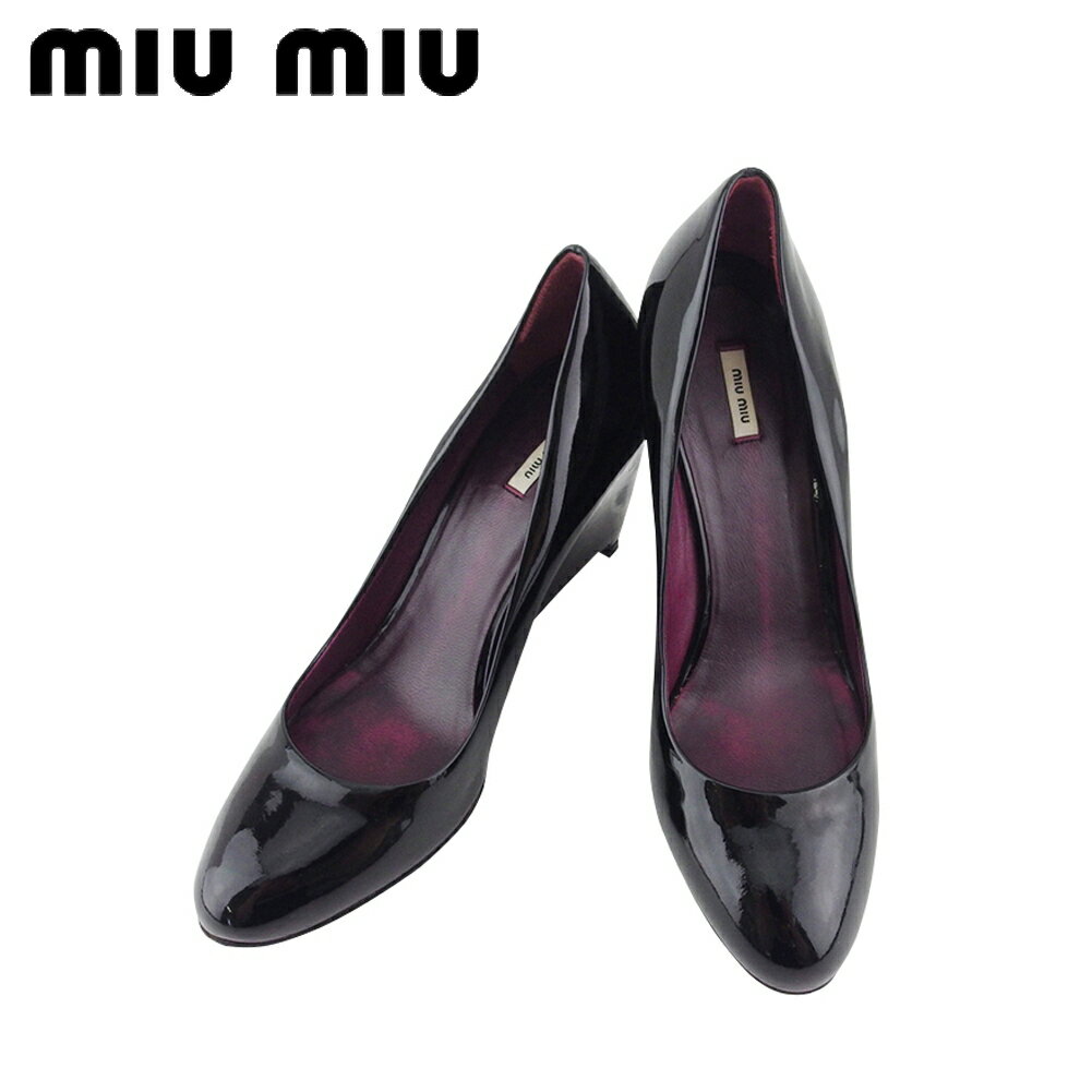 【中古】ミュウミュウパンプスシュー...