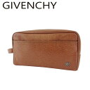 【スプリングセール】ジバンシィ クラッチバッグ セカンド サブ バッグ レディース メンズ 4Gロゴ ブラウン シルバー レザー GIVENCHY L3820 ...