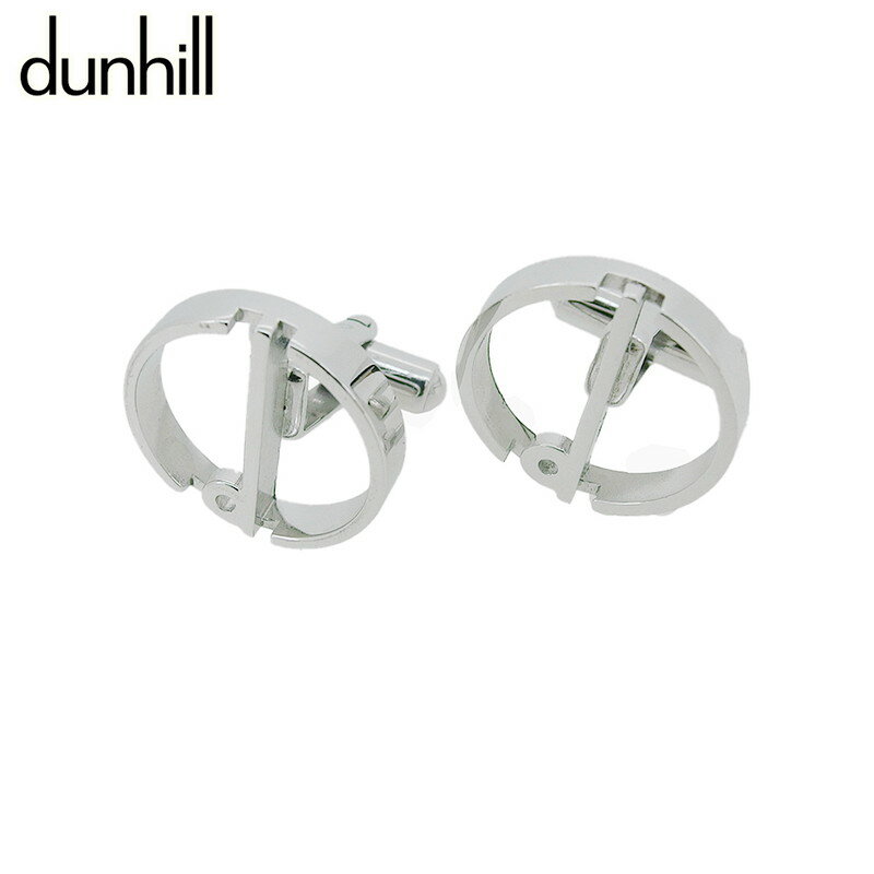 【楽天スーパーSALE 最大50%OFF】【中古】 ダンヒル カフス カフリンクス メンズ スウィヴル式 dマーク シルバー シルバー925 dunhill D...