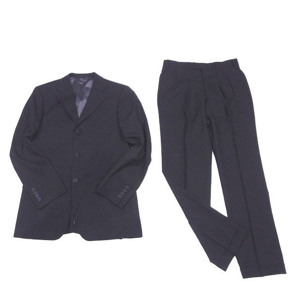 【スプリングセール】バーバリー ブラックレーベル BURBERRY BLACK LABEL スーツ センタープレスパンツ メンズ テーラージャケット ブラック 【バーバリー ブラックレーベル】 C3036 【中古】