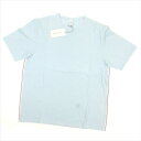 【楽天スーパーSALE 最大50%OFF】ミュウミュウ miumiu Tシャツ 半袖 カットソー メンズ ♯Sサイズ ライトブルー系 【ミュウミュウ】 F131...