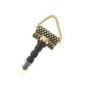 【スプリングセール】シャネル CHANEL イヤホンジャック レディース ゴールド×ブラック 【シャネル】 L912 【中古】