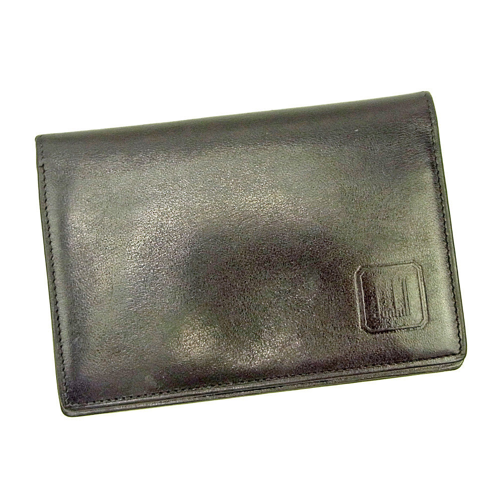 【楽天スーパーSALE】ダンヒル dunhill 名刺入れ カードケース カード メンズ ブラック レザー 【ダンヒル】 L1847 【中古】