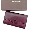 【冬のTHEセール 30%OFF】ボッテガ ヴェネタ BOTTEGA VENETA キーケース 6連キーケース レディース メンズ 可 ブラウン系 レザー 【ボッテガ・ヴェネタ】 L2016 【中古】